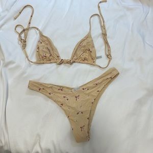 WeWoreWhat Amber Floral Bikini